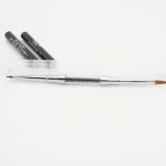 Gel Brush & 3D Brush double head - Black